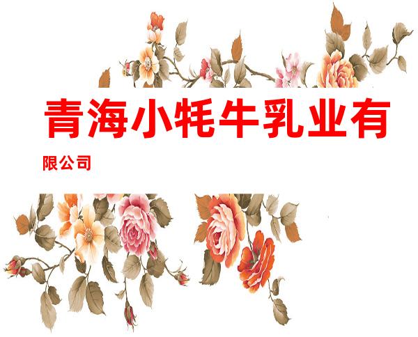 青海小牦牛乳业有限公司